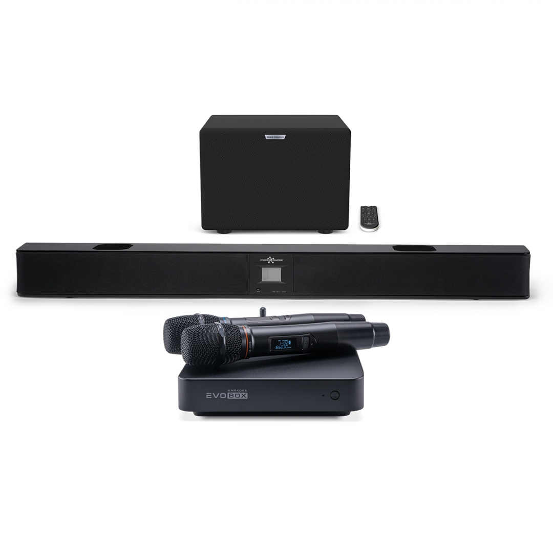 караоке-комплект EVOBOX Plus + EvoSound Bar (саундбар с караоке) в Долгопрудном