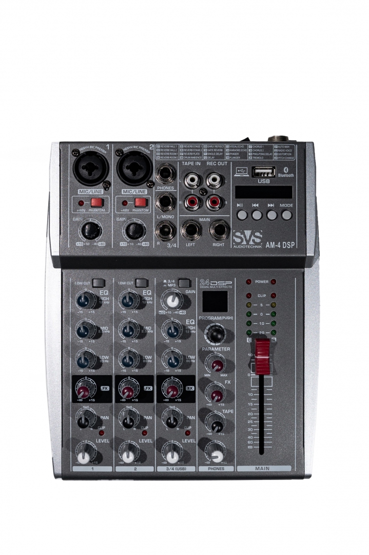 SVS Audiotechnik mixers AM-4 DSP Аналоговый микшерный пульт, 4-канала в Долгопрудном