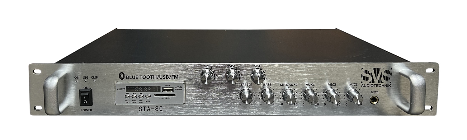 SVS Audiotechnik STA-80 Микшер-усилитель для систем Public Address в Долгопрудном